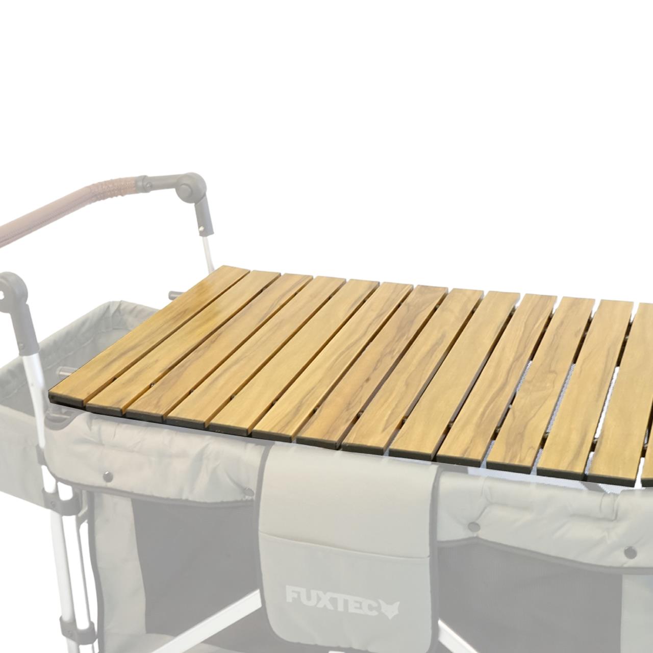 B-WARE Mobiler Alutisch Holzoptik Bollerwagen CTXL-900