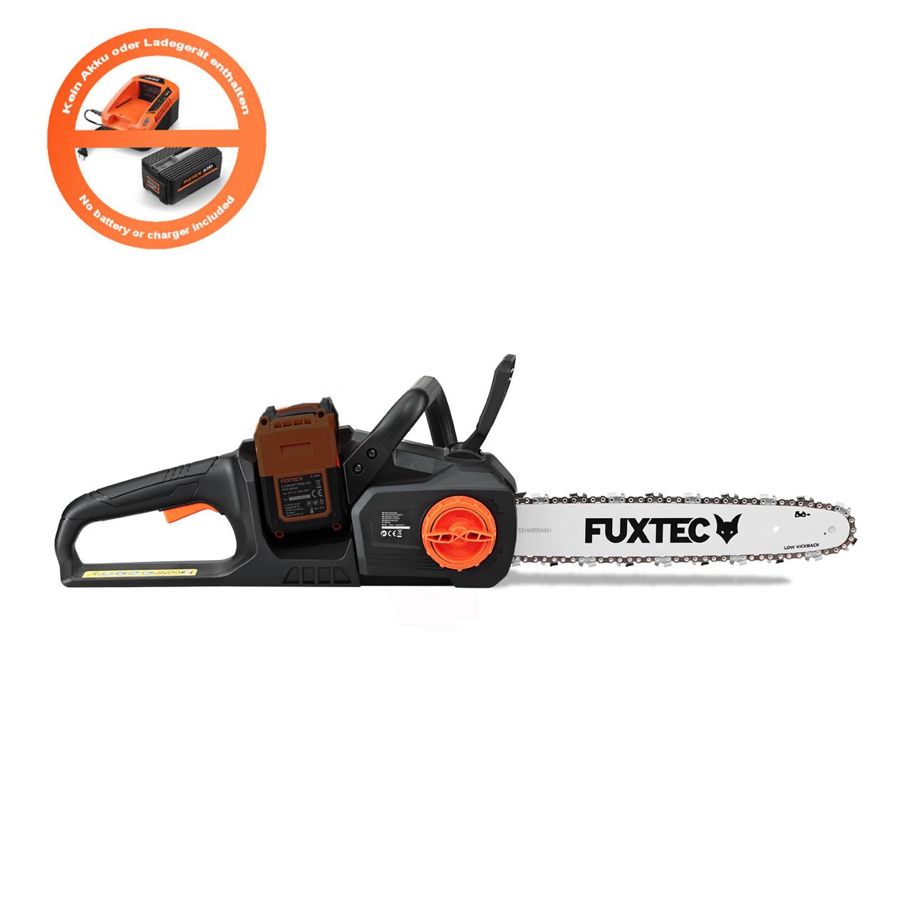 B-WARE FUXTEC 2x20V Akku Kettensäge FX-E2KS ohne Akku und Ladegerät