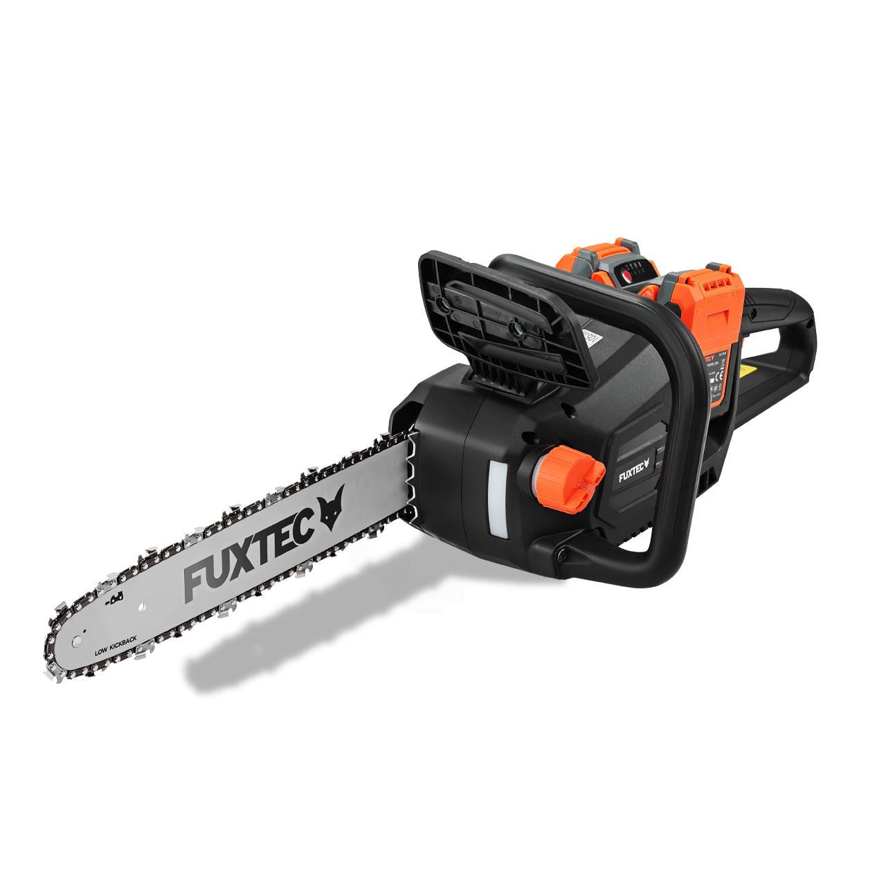 B-WARE FUXTEC 2x20V Akku Kettensäge FX-E2KSSET mit Akku und Ladegerät