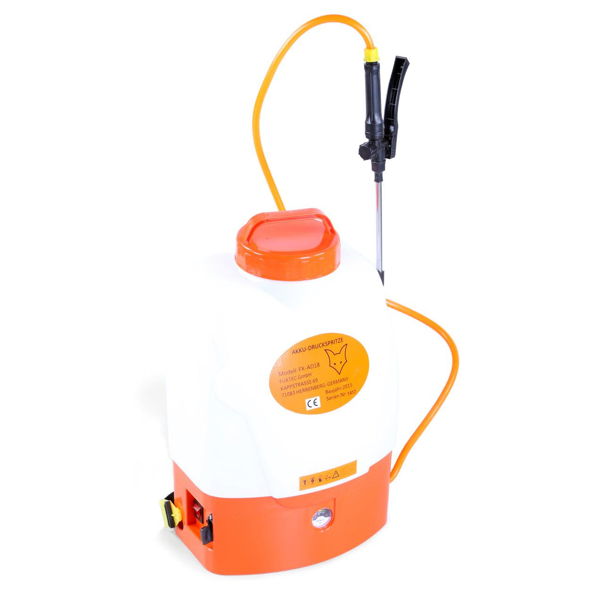Bild 1 B-WARE FUXTEC FX-AD18 Rückentragbar Akkusprüher