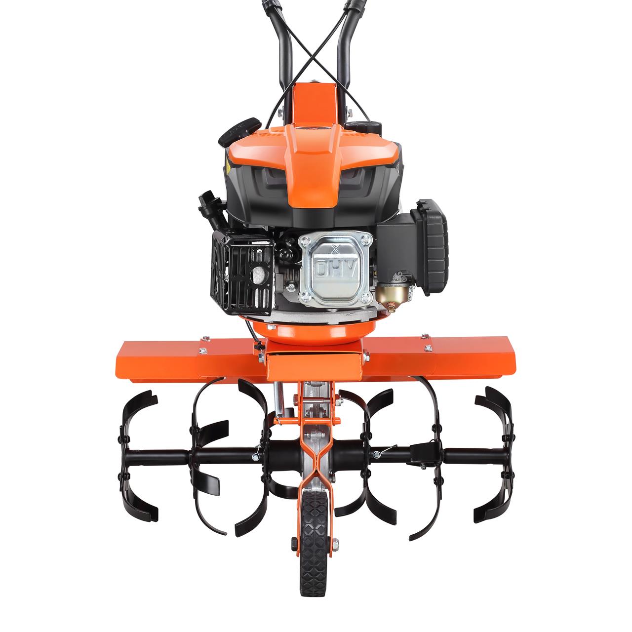 B-WARE FUXTEC FX-AF1139 SET Ackerfräse Bodenhacke Motorhacke inkl Fräsebreitenerweiterung