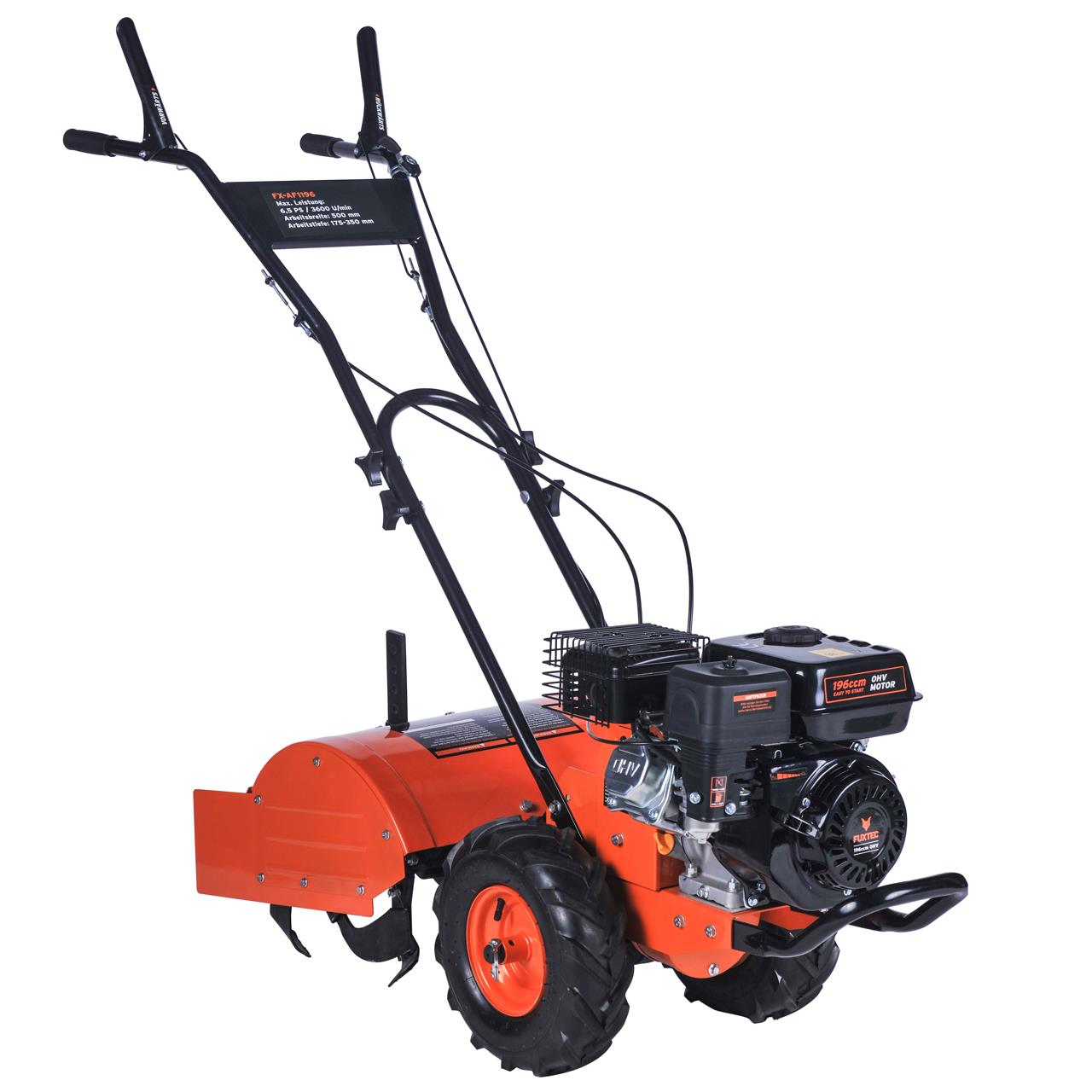 B-WARE FUXTEC FX-AF1196 Ackerfräse Bodenhacke Motorhacke mit 50cm Breite