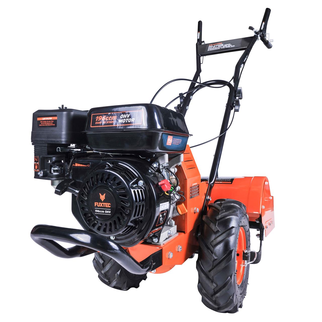 B-WARE FUXTEC FX-AF1196 Ackerfräse Bodenhacke Motorhacke mit 50cm Breite