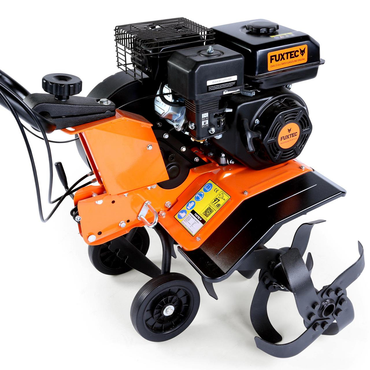 B-WARE FUXTEC FX-AF1212 Ackerfräse Bodenhacke Motorhacke mit 85cm Breite