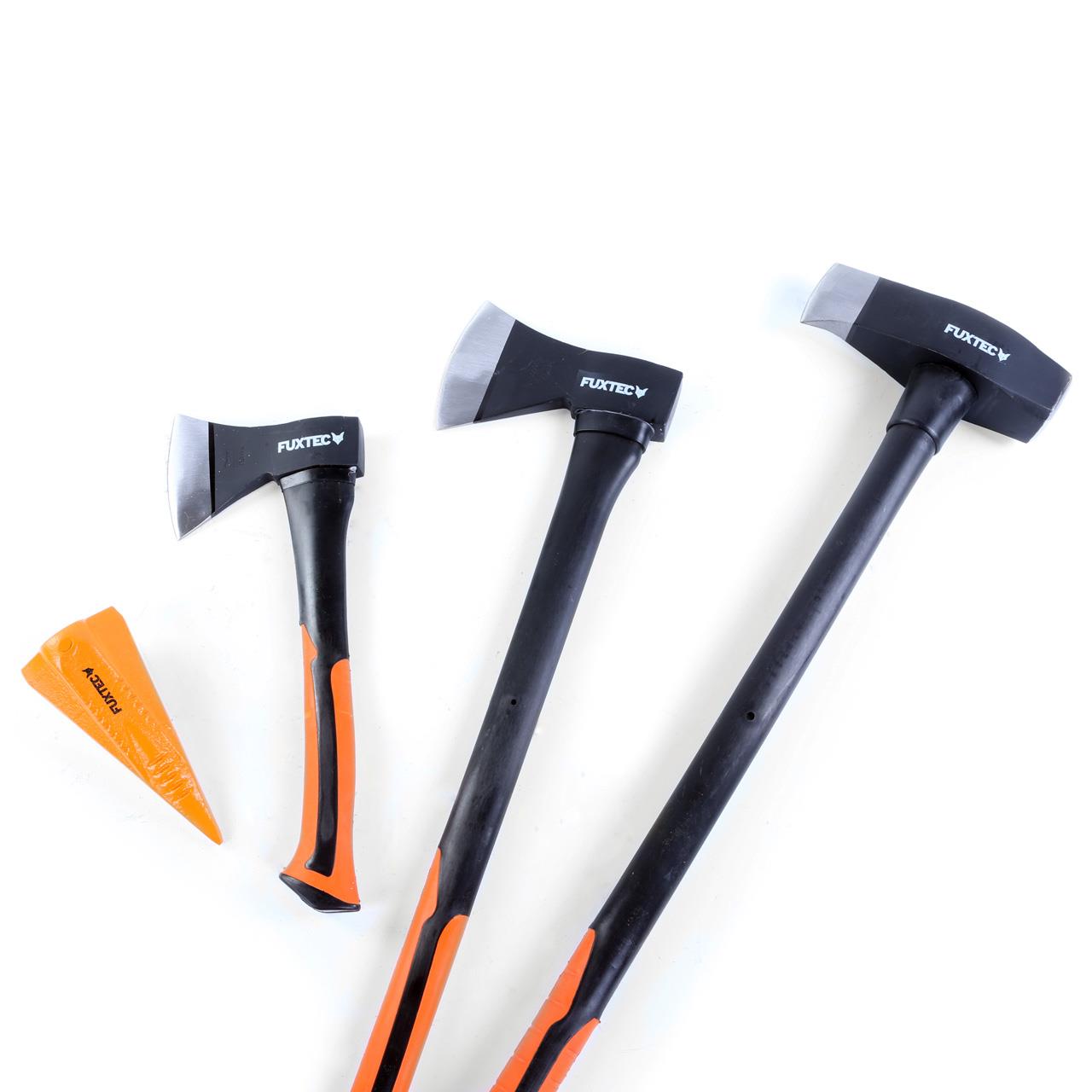 B-WARE FUXTEC 4er Axt Set inklusive Spaltgranate