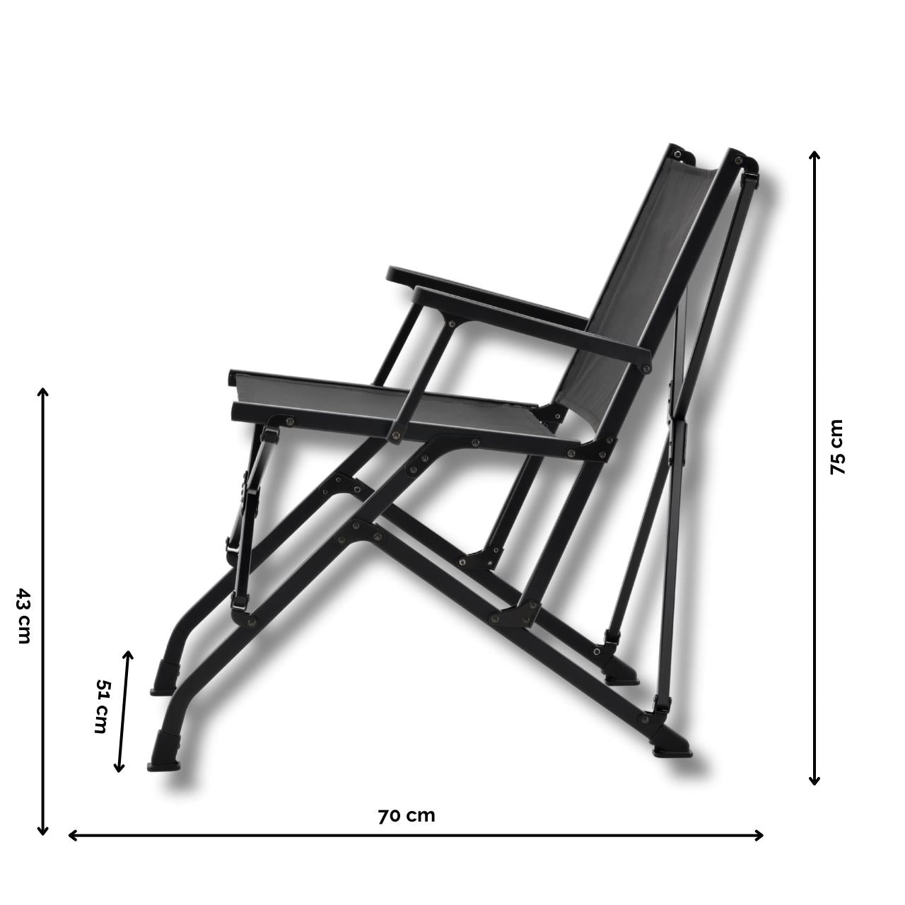 Bild 1 B-WARE FUXTEC Klappstuhl FX-BZ-S76 für Outdoor & Freizeit