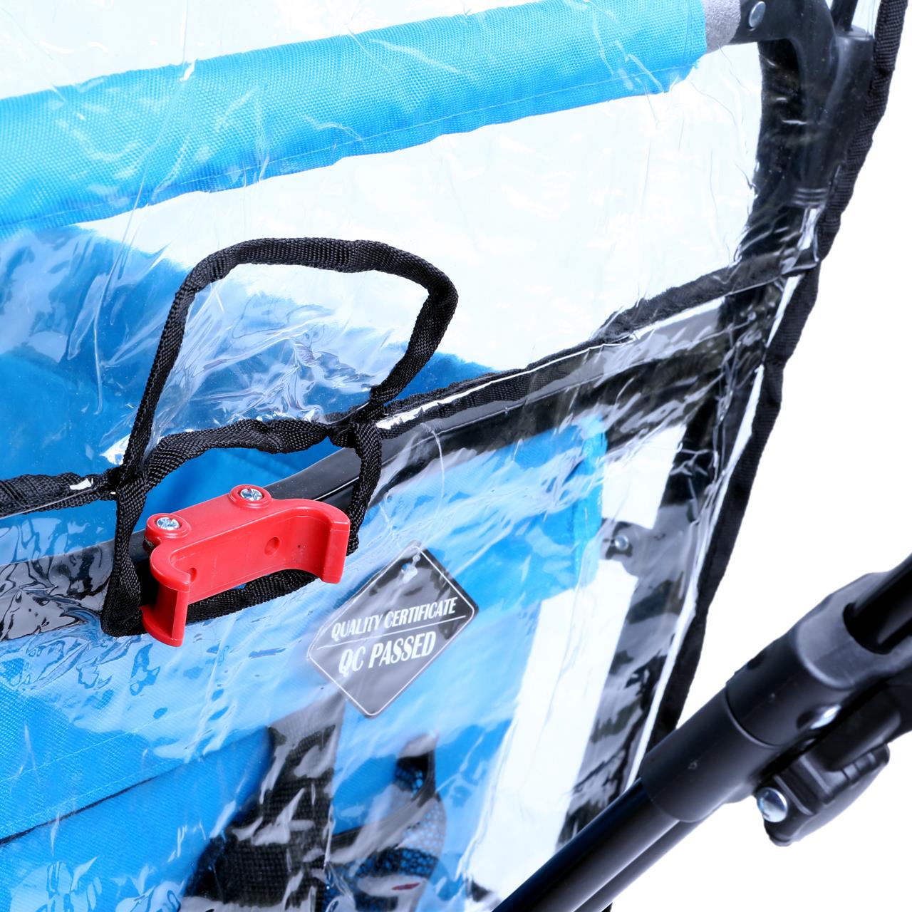 B-WARE Regenschutz transparent für Bollerwagen CT500