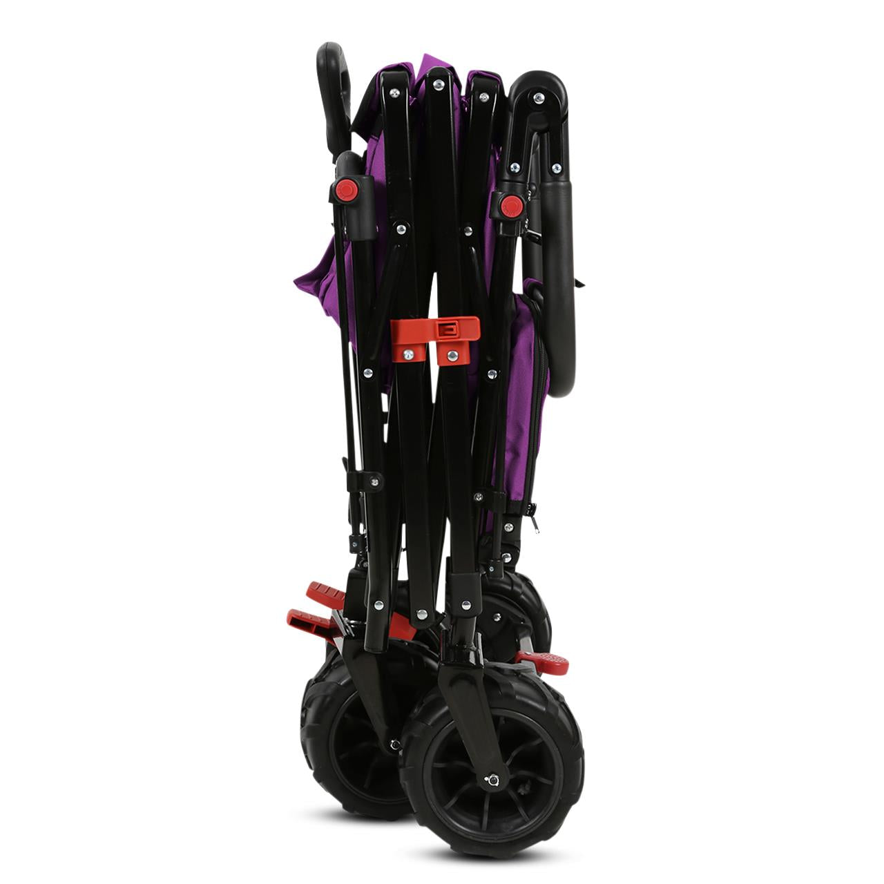 FUXTEC Strand-Bollerwagen FX-CTB800 mit UV-geschütztem Sonnendach,Schiebegriff & Innenraumverlängerung