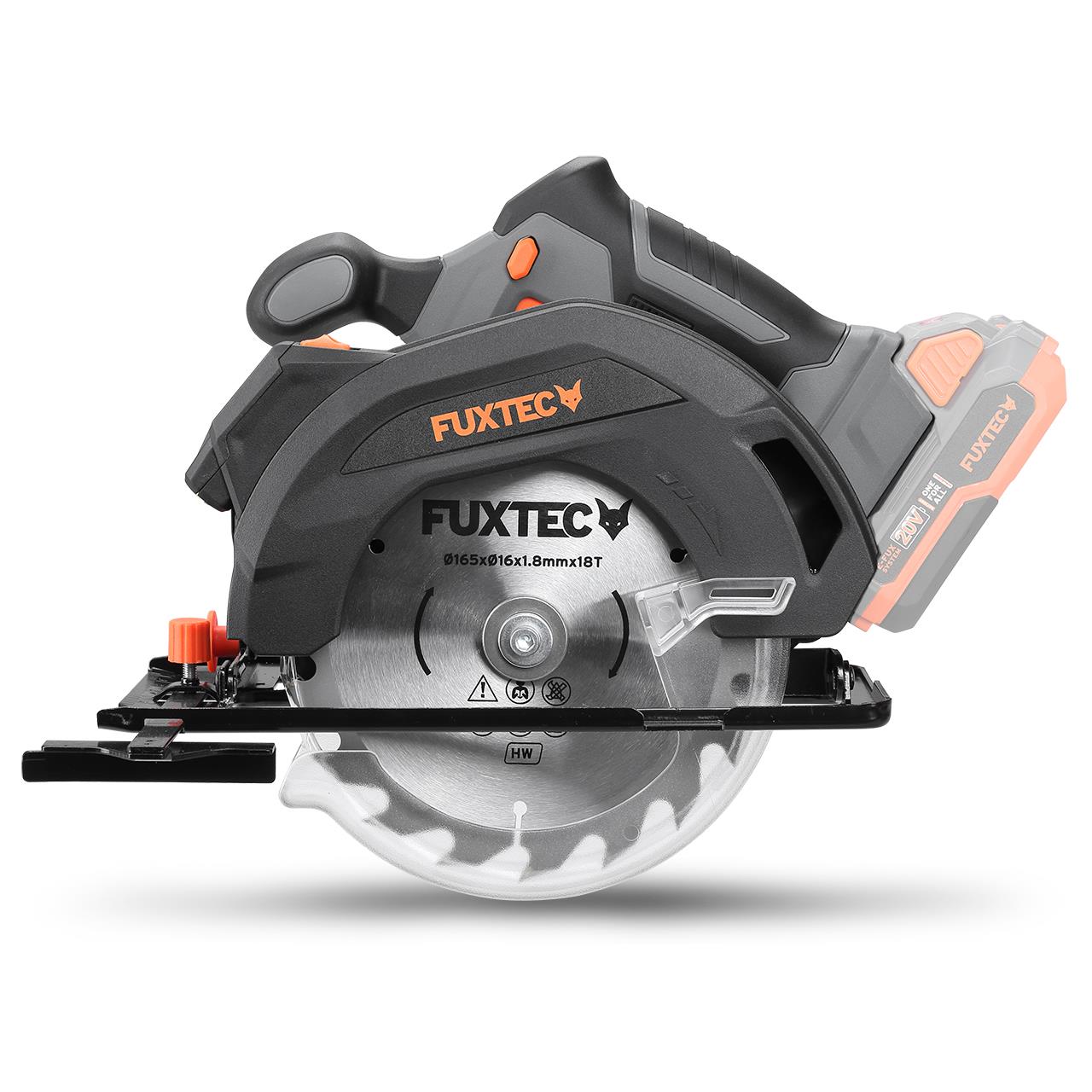 B-WARE FUXTEC 20V Akku Handkreissäge FX-E1CS20 ohne Akkupack, ohne Ladegerät