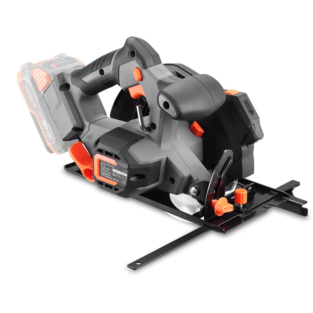 B-WARE FUXTEC 20V Akku Handkreissäge FX-E1CS20 ohne Akkupack, ohne Ladegerät