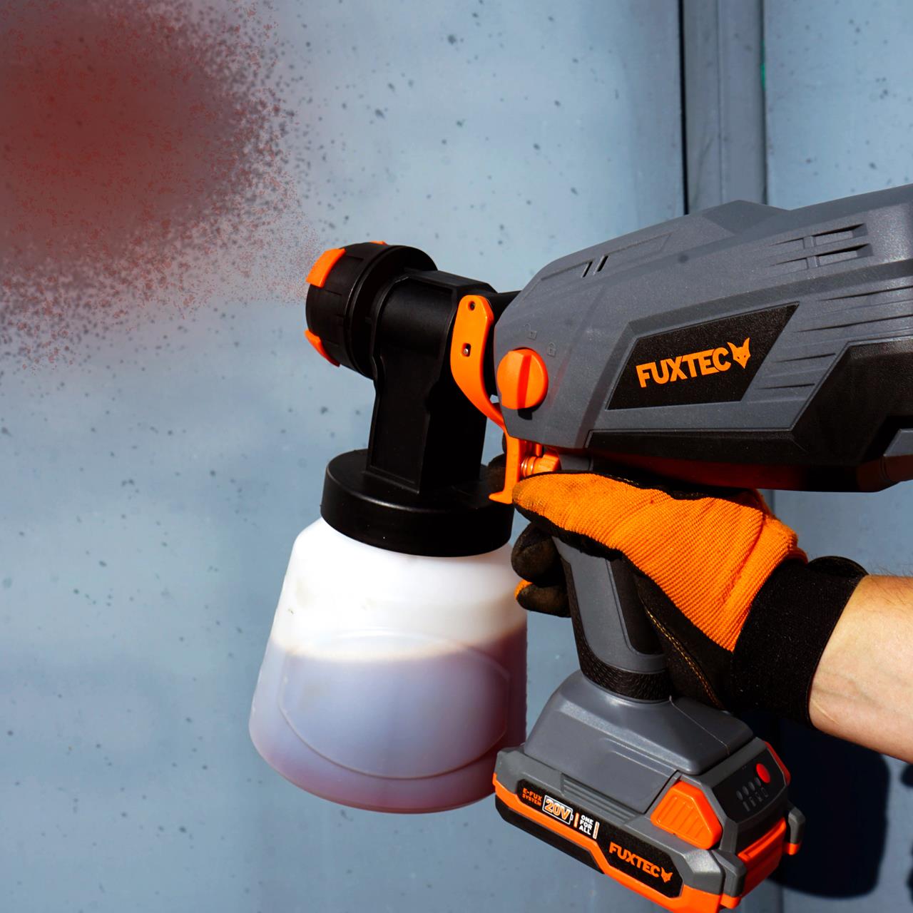 B-WARE FUXTEC 20V Akku Handsprühgerät FX-E1CSP20 ohne Akkupack, ohne Ladegerät
