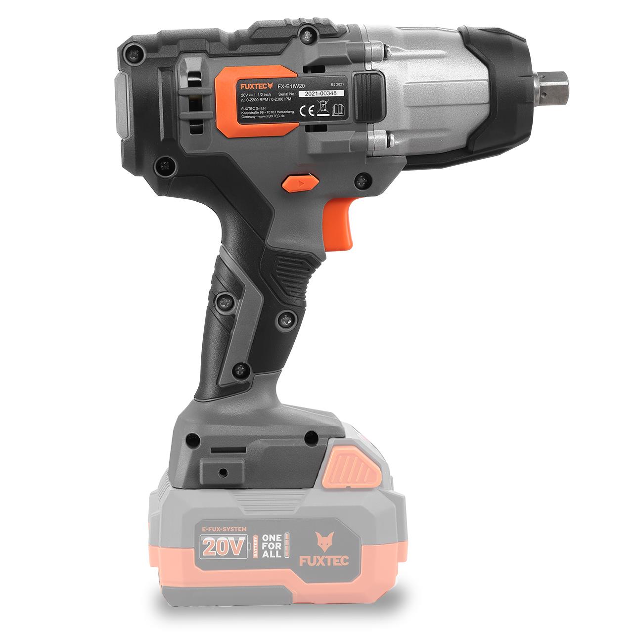 B-WARE FUXTEC 20V Akku Schlagschrauber FX-E1IW20 ohne Akkupack, ohne Ladegerät