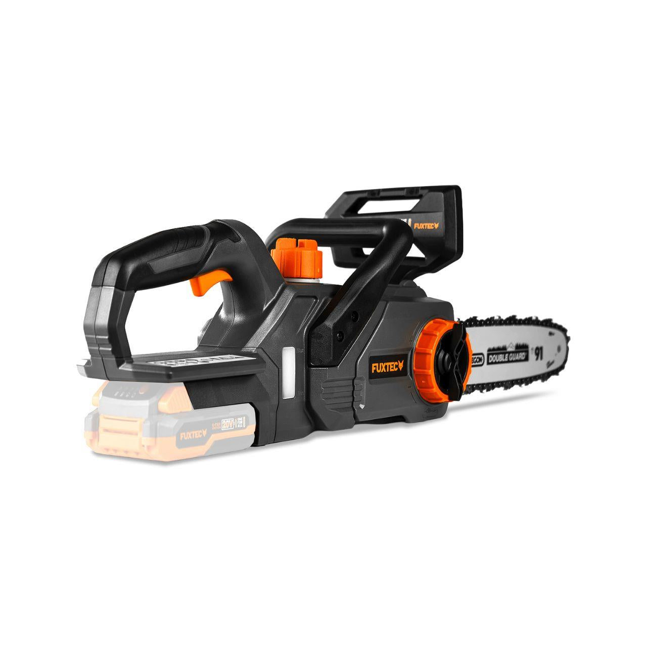 B-WARE FUXTEC 20V Akku Kettensäge FX-E1KS20 ohne Akkupack, ohne Ladegerät