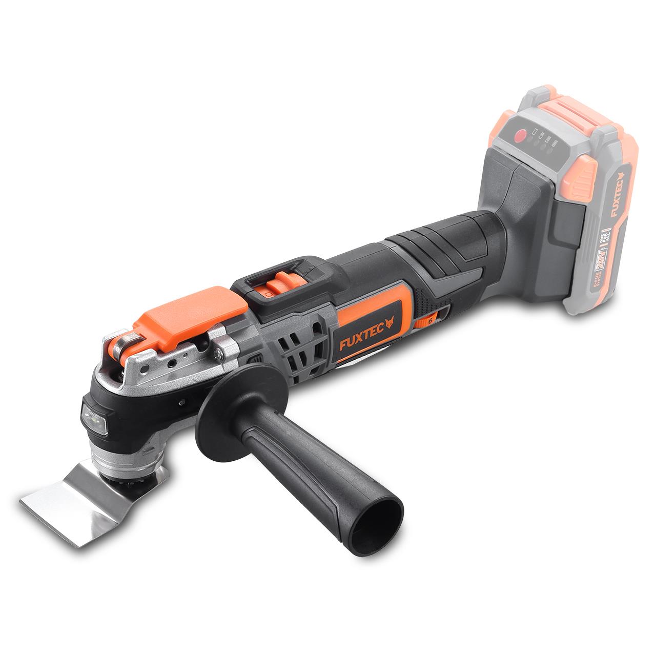 B-WARE FUXTEC 20V Akku Multifunktionstool FX-E1MT20 ohne Akkupack, ohne Ladegerät