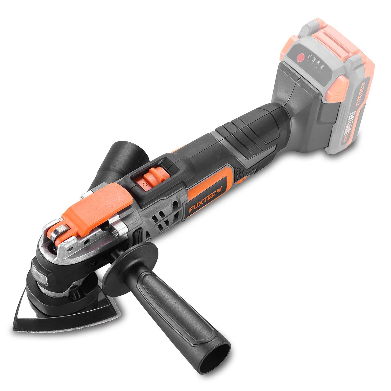 B-WARE FUXTEC 20V Akku Multifunktionstool FX-E1MT20 ohne Akkupack, ohne Ladegerät