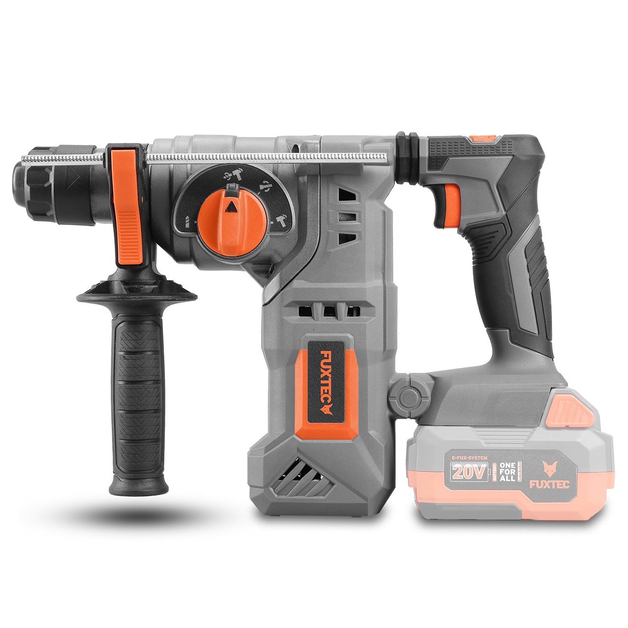 B-WARE FUXTEC 20V Akku Bohrhammer FX-E1RH20 ohne Akkupack, ohne Ladegerät