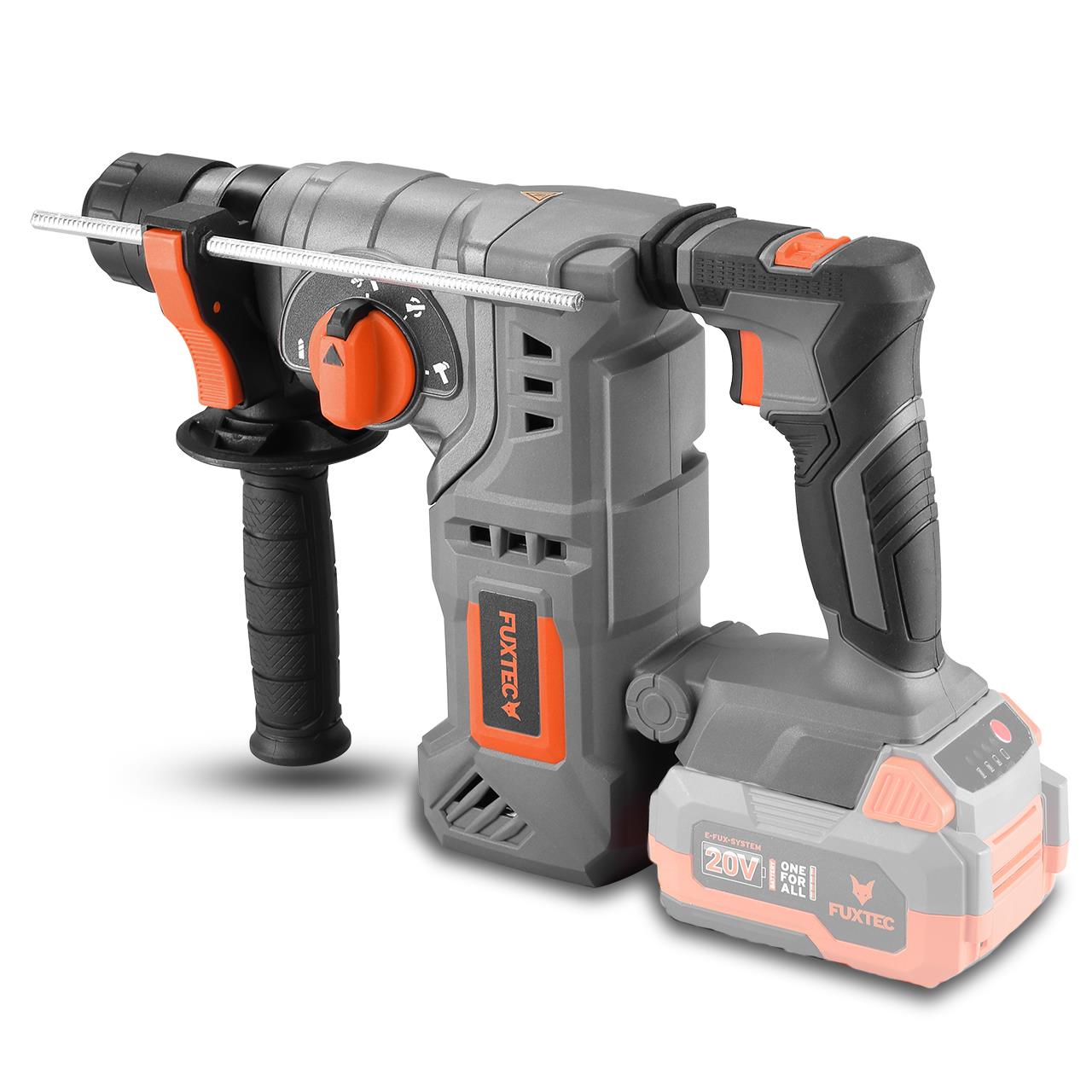 B-WARE FUXTEC 20V Akku Bohrhammer FX-E1RH20 ohne Akkupack, ohne Ladegerät