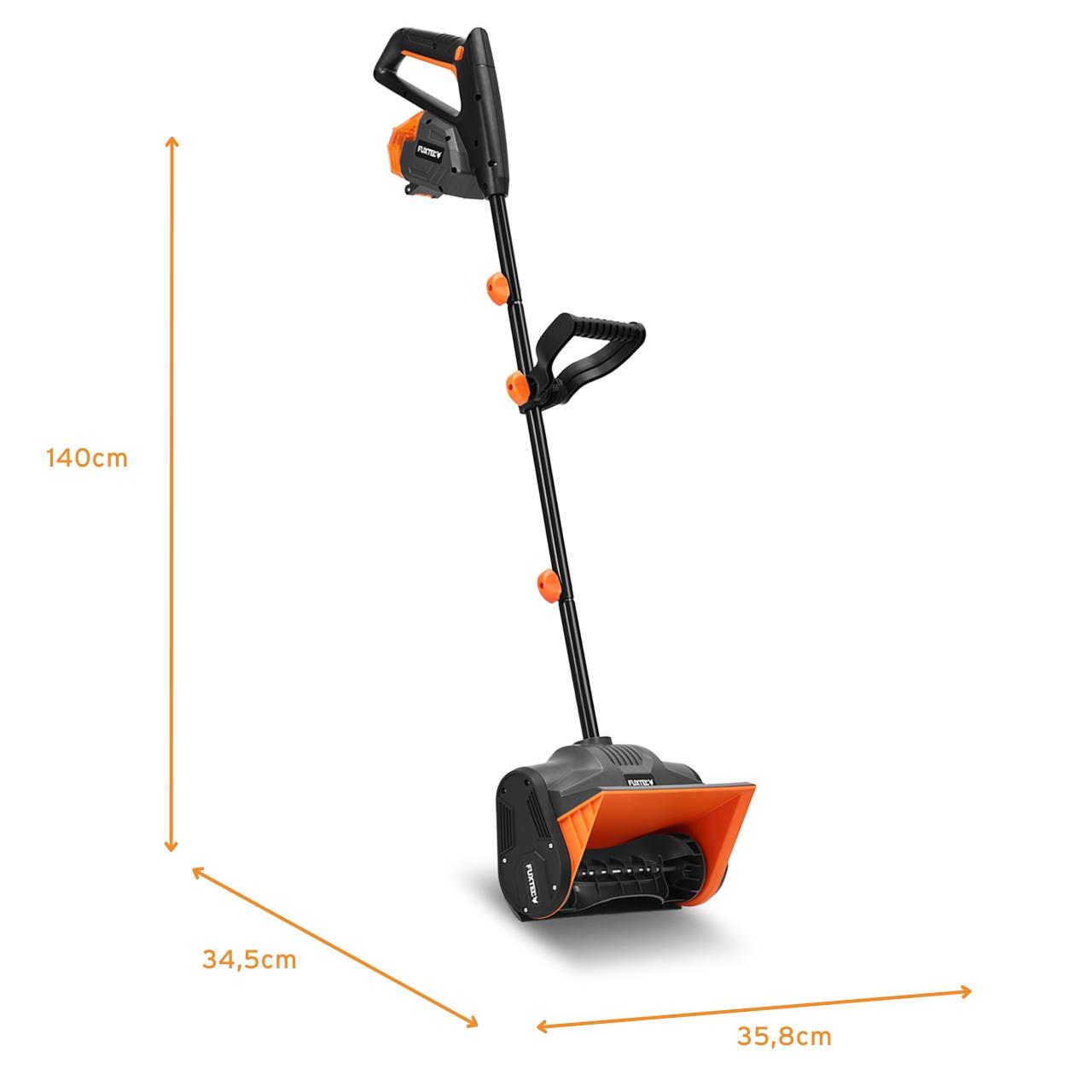 B-WARE FUXTEC Akku-Schneefräse FX-E1SCH20SET inkl. Akku & Ladegerät