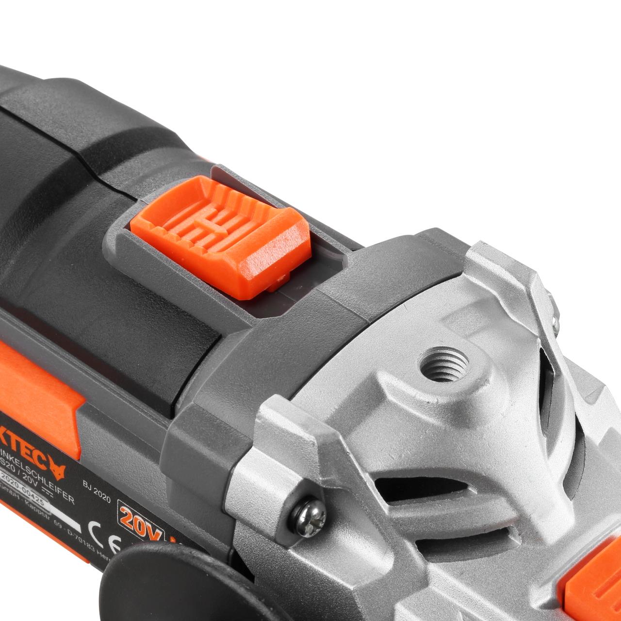 B-WARE FUXTEC 20V Akku Winkelschleifer FX-E1WS20 ohne Akkupack, ohne Ladegerät