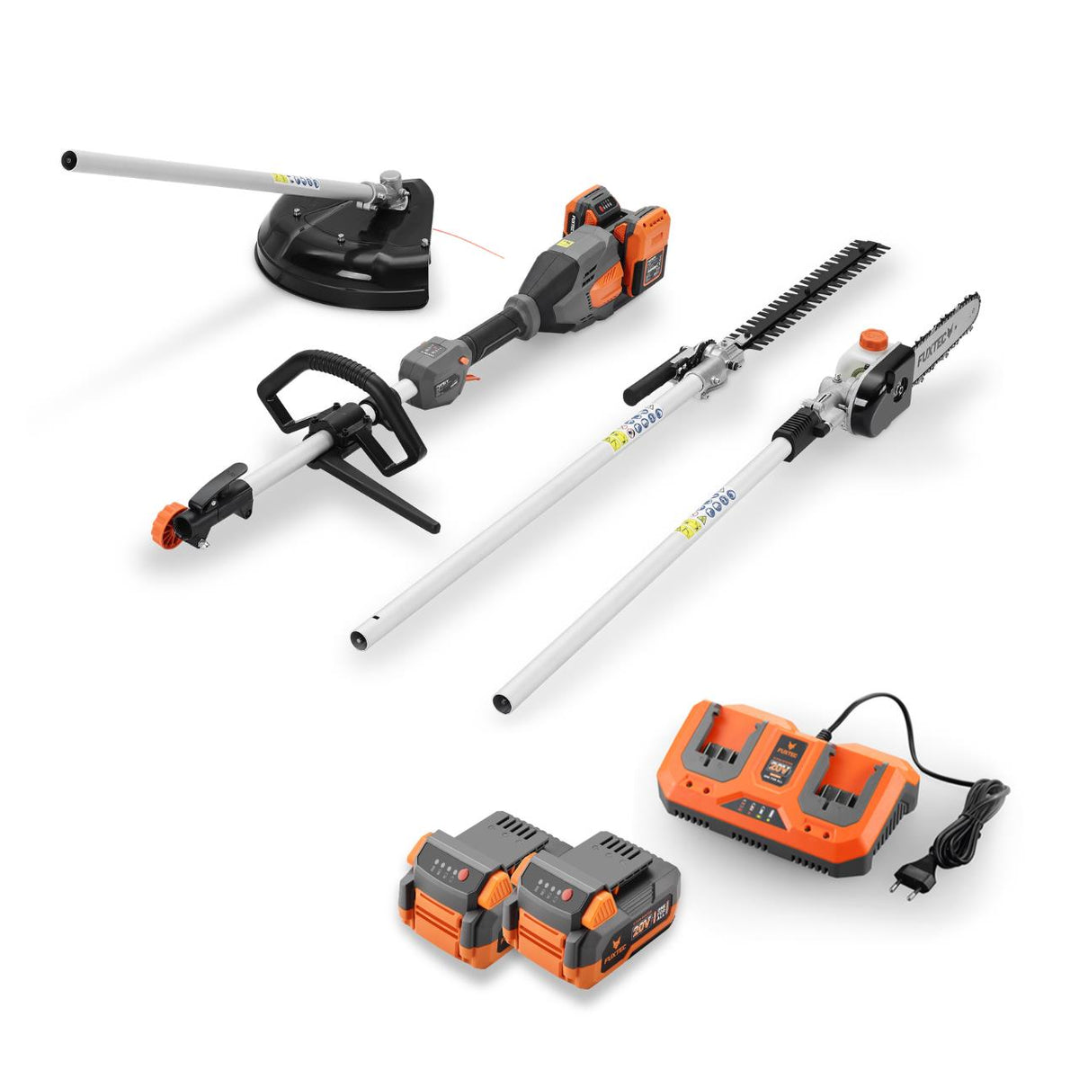 Bild 1 B-WARE 3in1 Multitool 40V FX-E2MTSET mit 2 Akkus