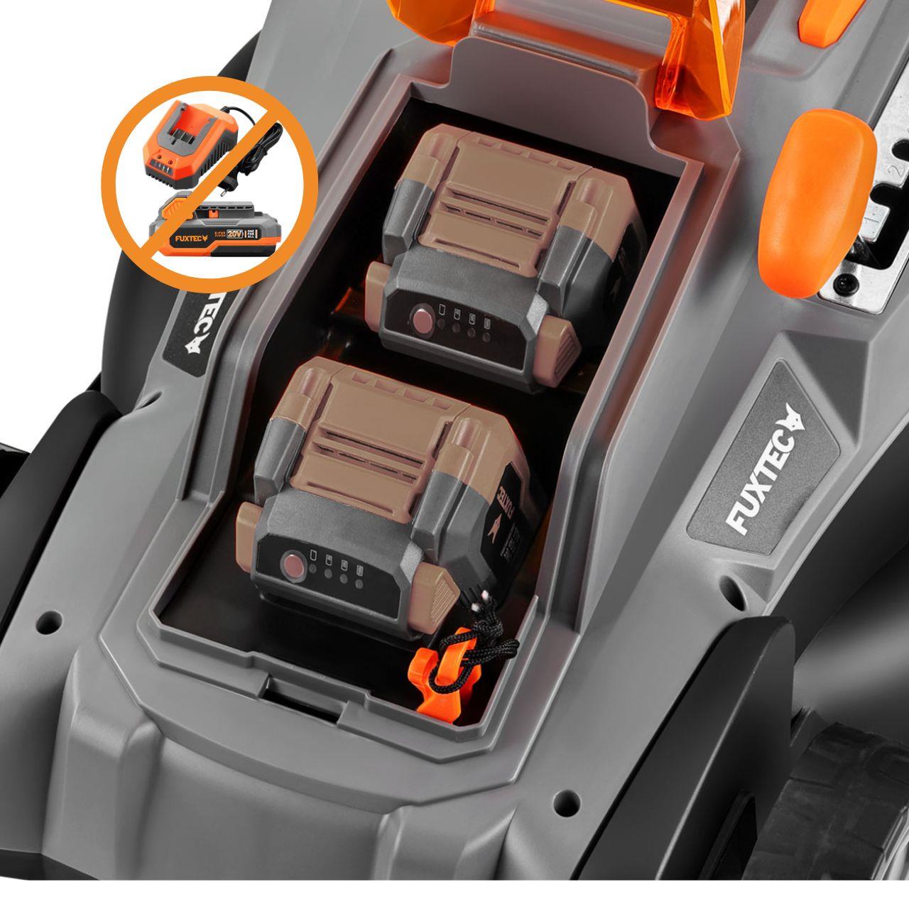Bild 1 FUXTEC 40V Akku Rasenmäher FX-E2RM37 ohne Akku und Ladegerät