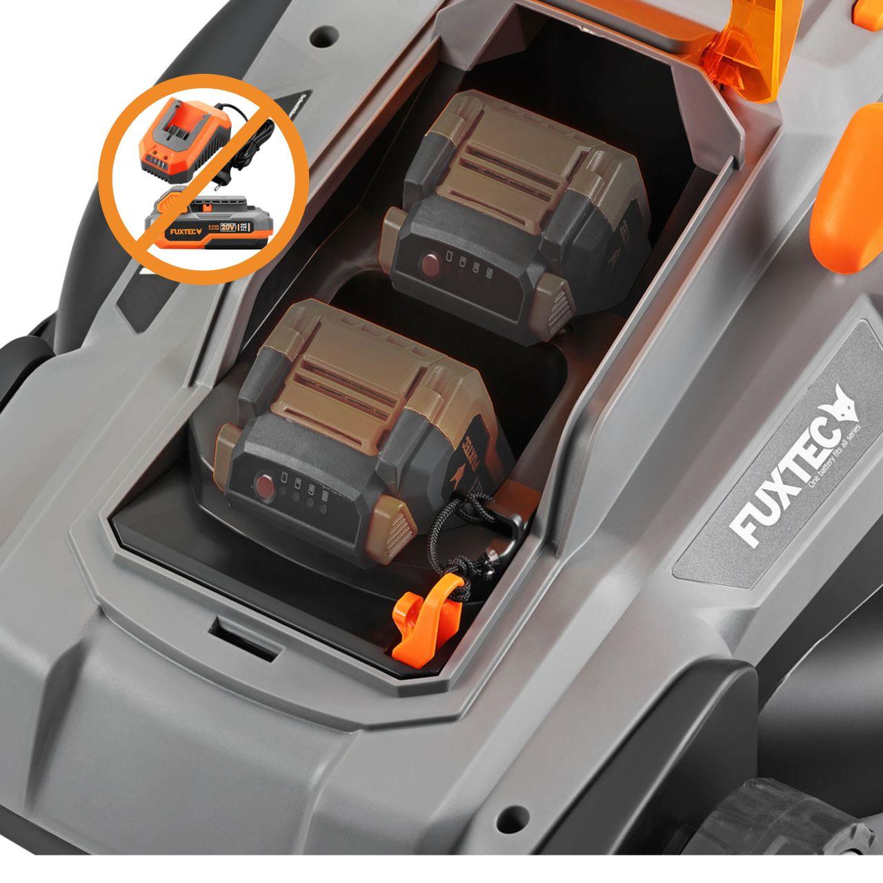 Bild 1 FUXTEC 40V Akku Rasenmäher FX-E2RM43 ohne Akku und Ladegerät