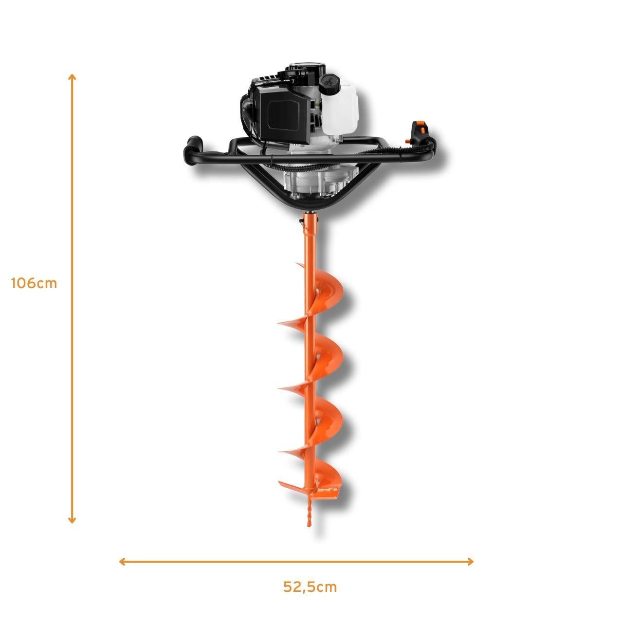 FUXTEC Benzin Erdbohrer FX-EB143ECO