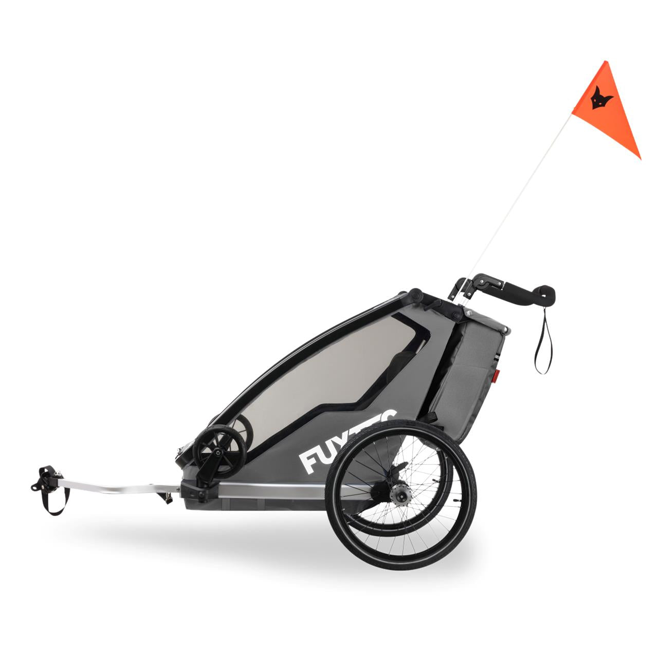 V: B-Ware FUXTEC Fahrradanhänger 1-Sitzer FX-FA1S