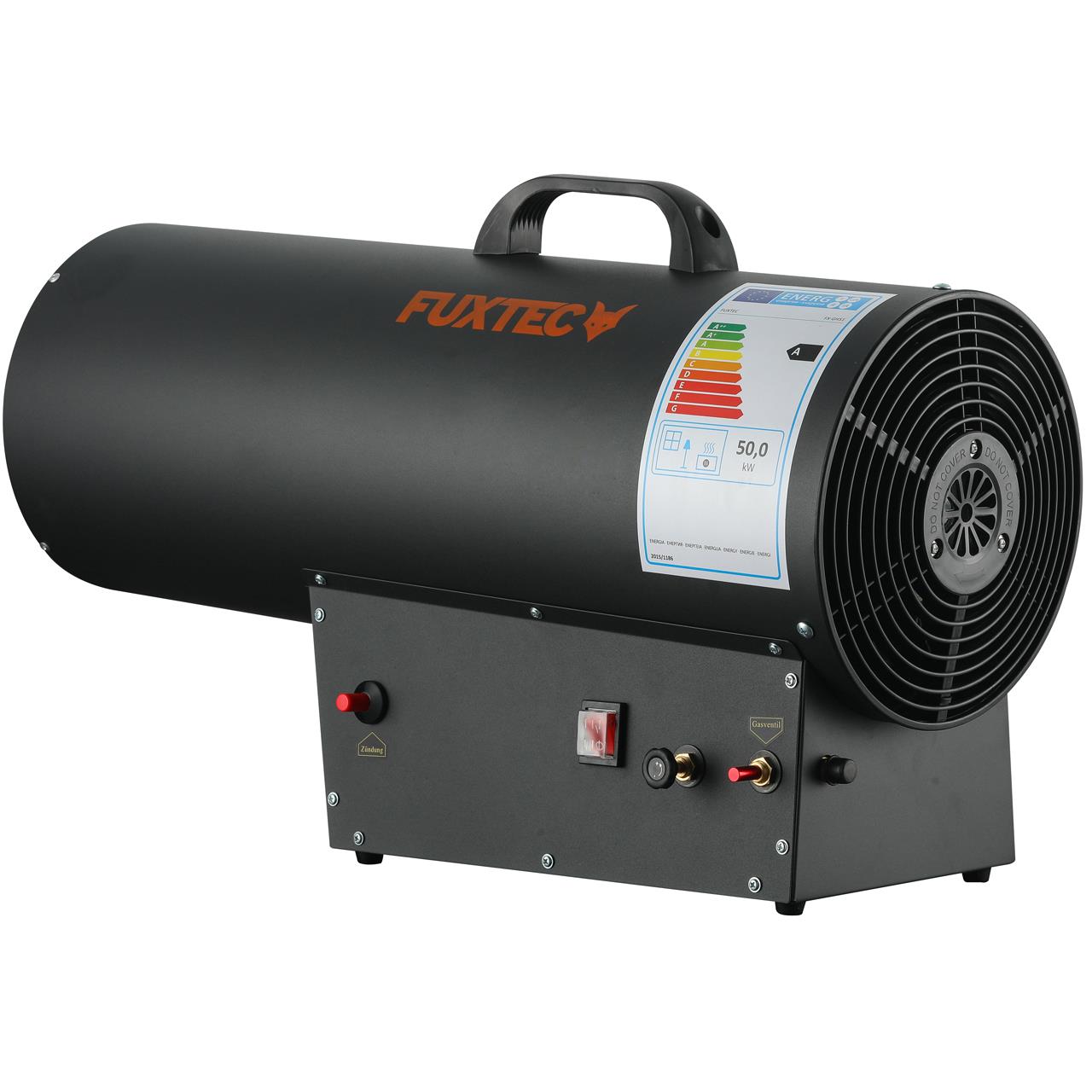 B-WARE FUXTEC Gasheizer GH51 mit 50kW Heizleistung
