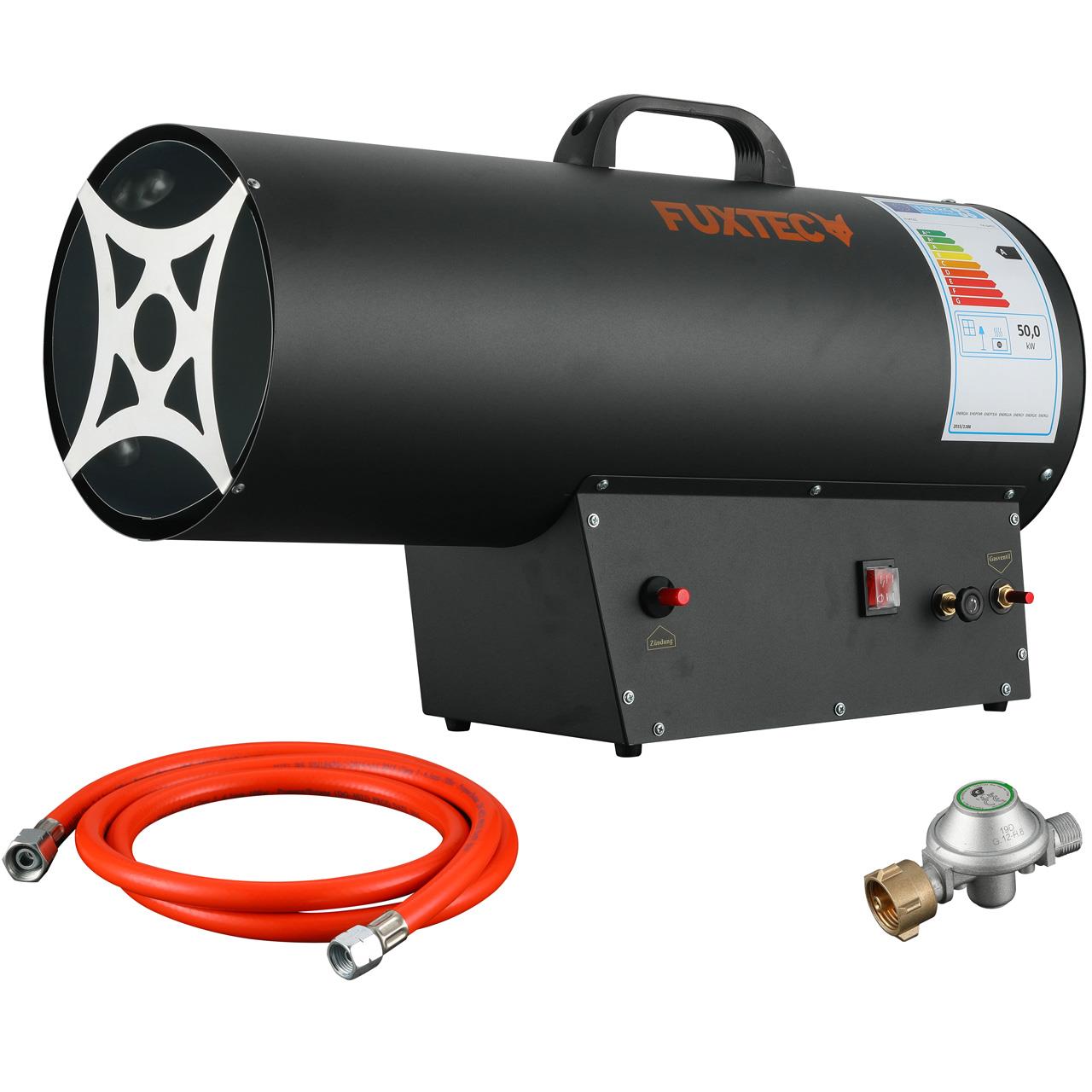 B-WARE FUXTEC Gasheizer GH51 mit 50kW Heizleistung