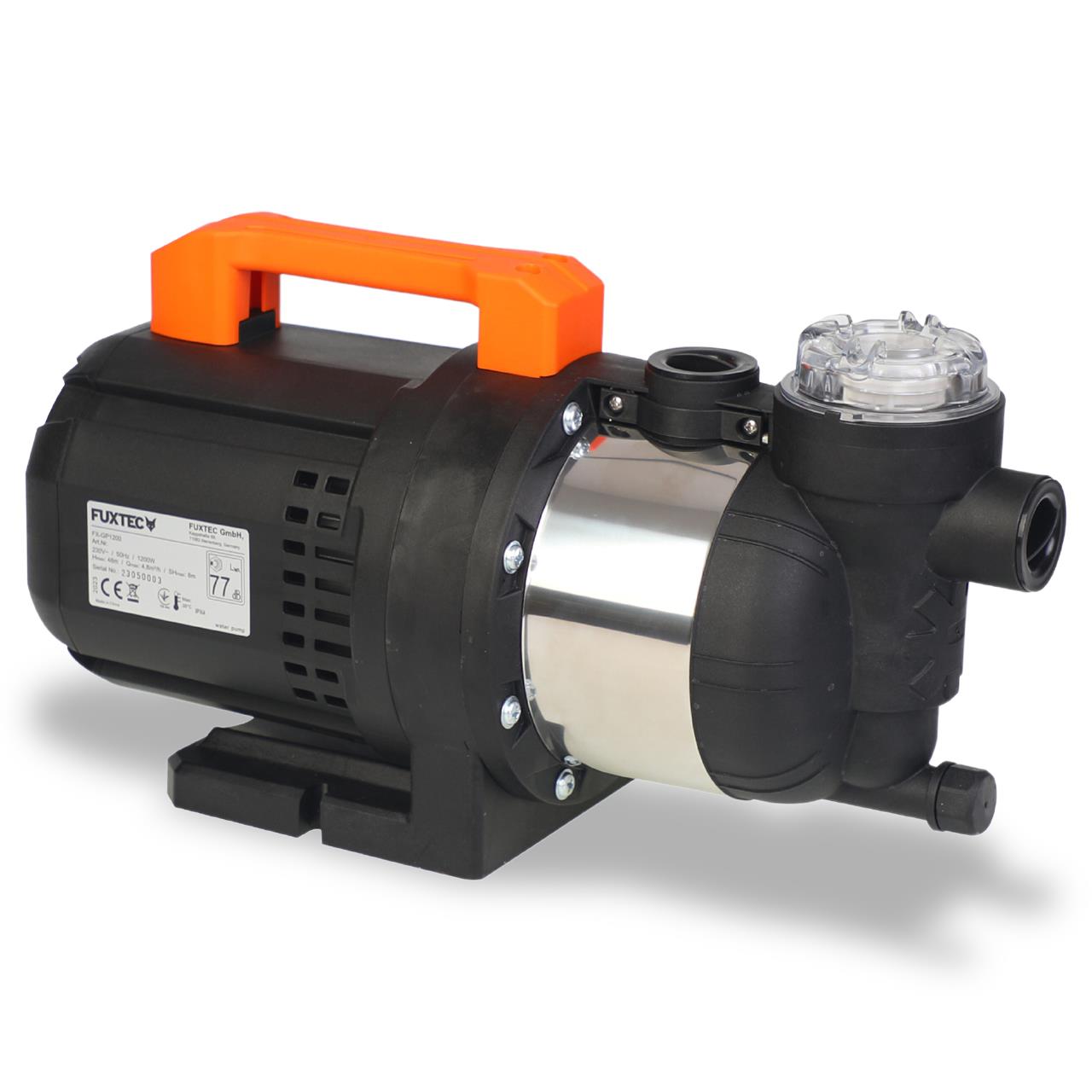 B-WARE FUXTEC Gartenpumpe FX-GP1200N
