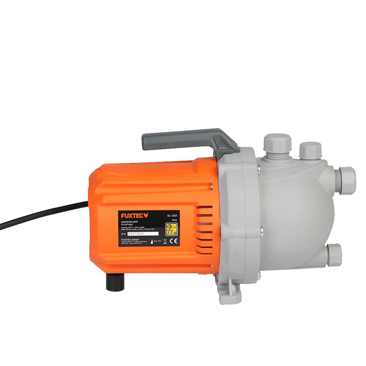 B-WARE FUXTEC Gartenpumpe FX-GP1800