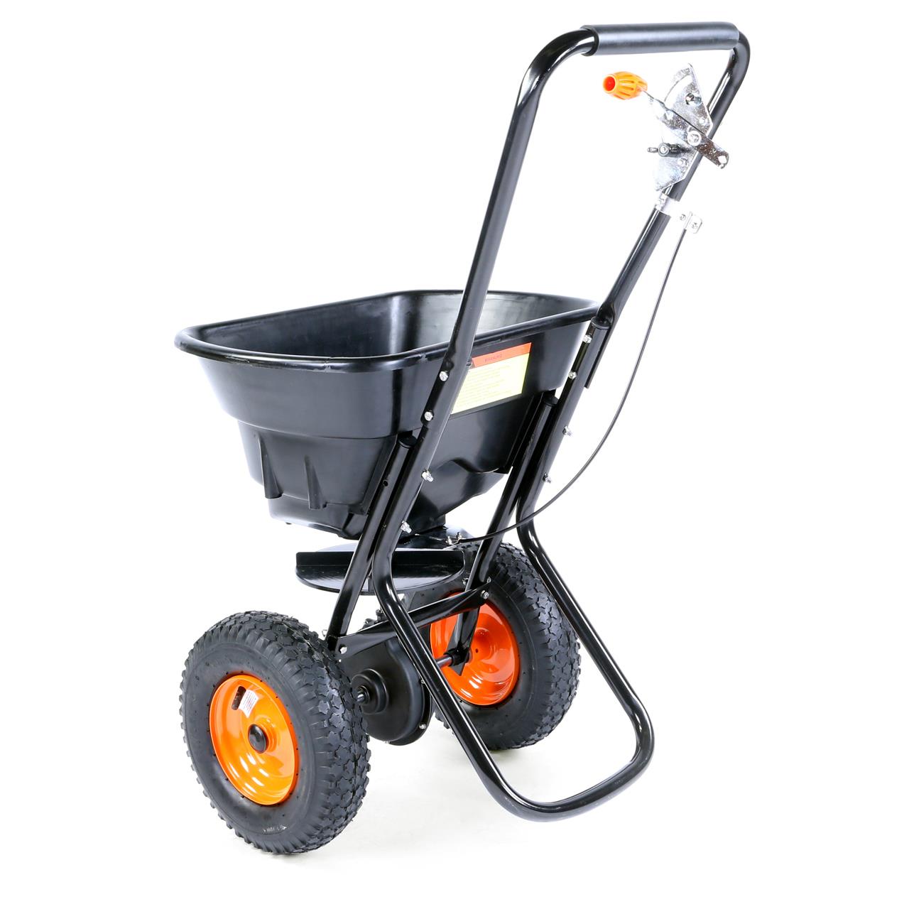 Bild 1 B-WARE FUXTEC FX-GS36 Salzstreuer Streuwagen Saatgutstreuer
