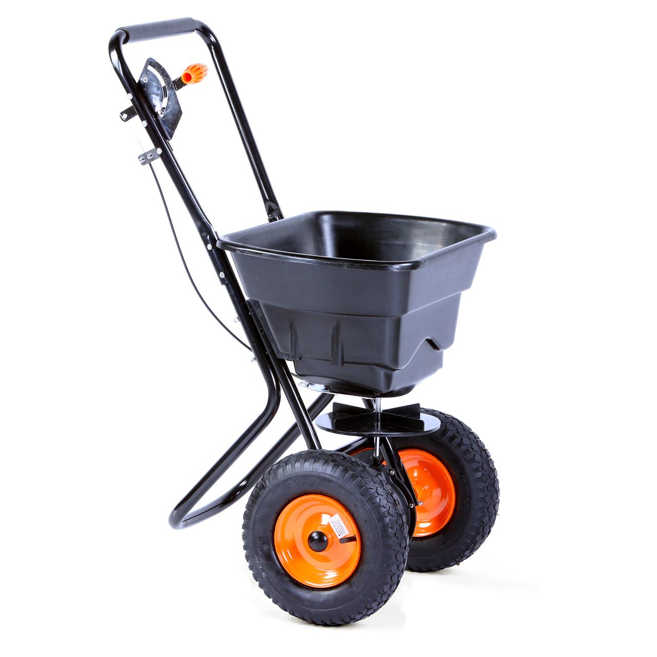 Bild 1 B-WARE FUXTEC FX-GS36 Salzstreuer Streuwagen Saatgutstreuer