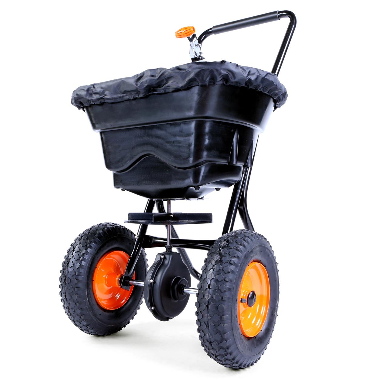 Bild 1 B-WARE FUXTEC FX-GS36 Salzstreuer Streuwagen Saatgutstreuer