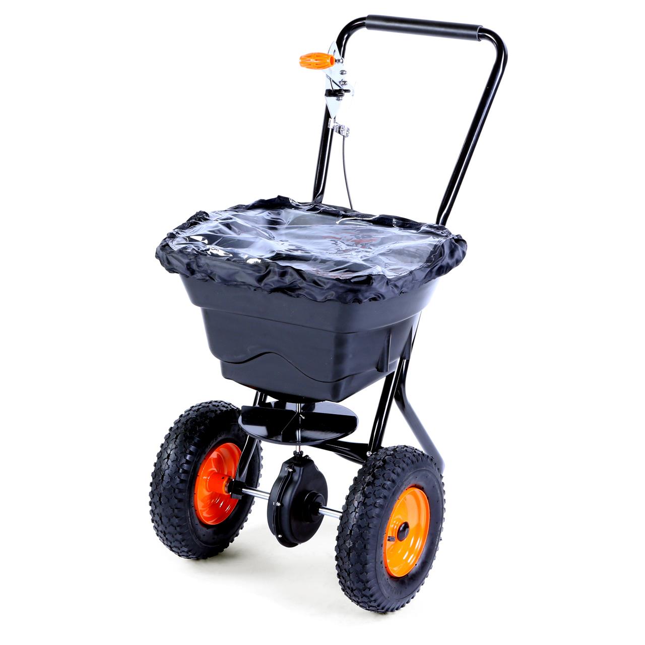Bild 1 B-WARE FUXTEC FX-GS36 Salzstreuer Streuwagen Saatgutstreuer