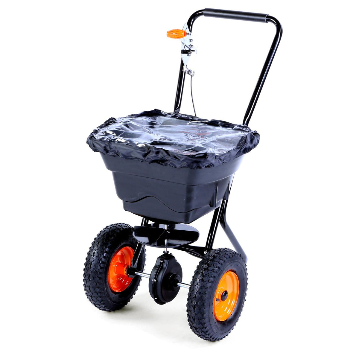 Bild 1 B-WARE FUXTEC FX-GS36 Salzstreuer Streuwagen Saatgutstreuer