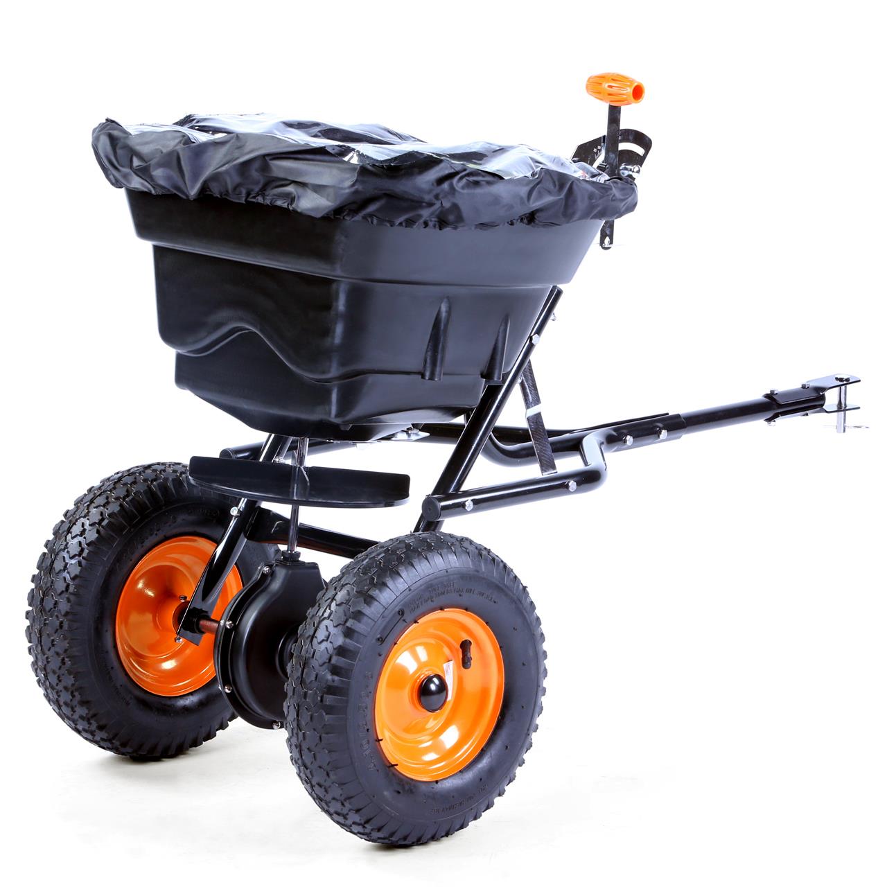 Bild 1 B-WARE FUXTEC FX-GS36S Streuanhänger Saatgutstreuer