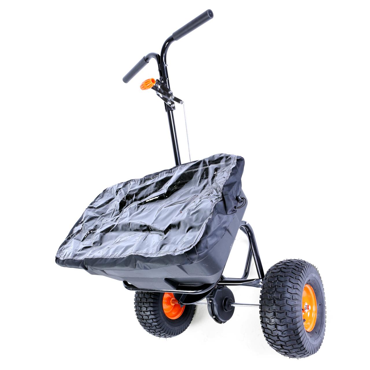 Bild 1 B-WARE FUXTEC FX-GS56 Salzstreuer Streuwagen Saatgutstreuer