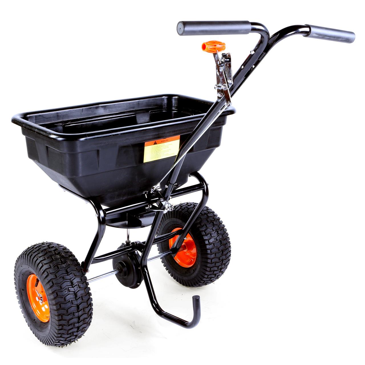 Bild 1 B-WARE FUXTEC FX-GS56 Salzstreuer Streuwagen Saatgutstreuer