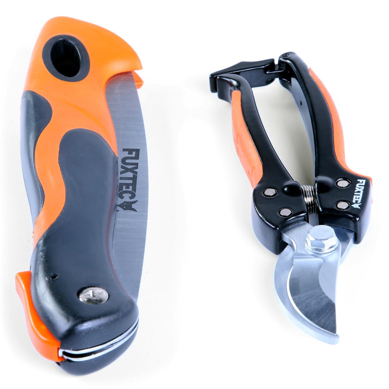 B-WARE FUXTEC Gartenschere 2er Set - Rebschere & Klappsäge