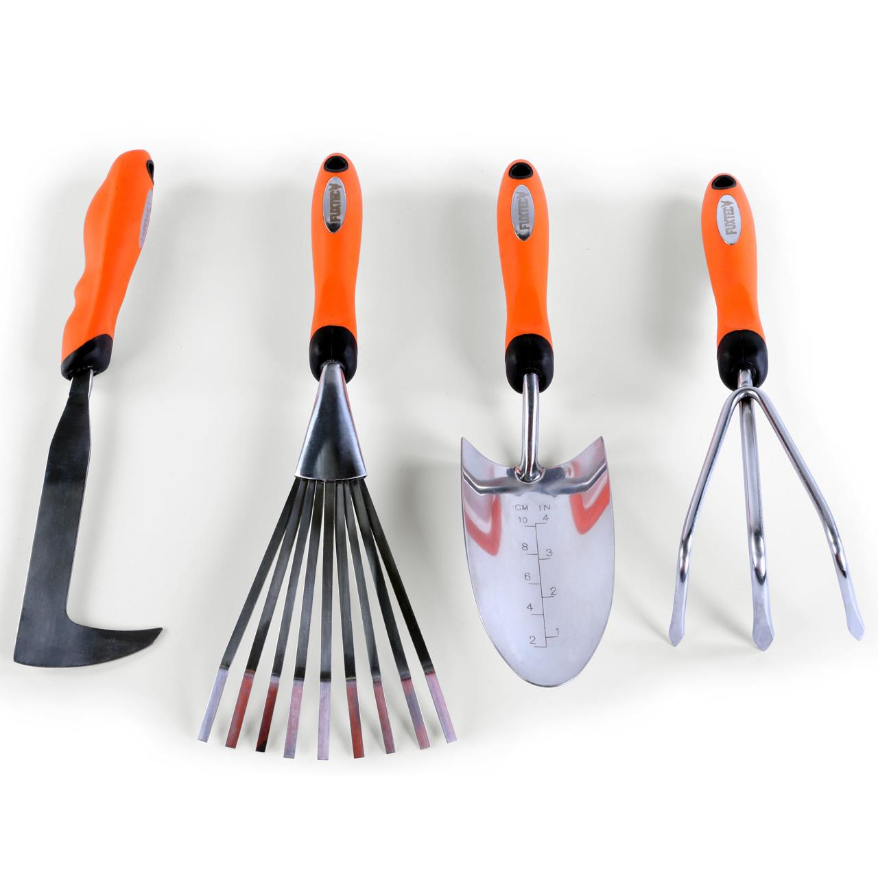 B-WARE FUXTEC 4er Set Premium Handgartenwerkzeug