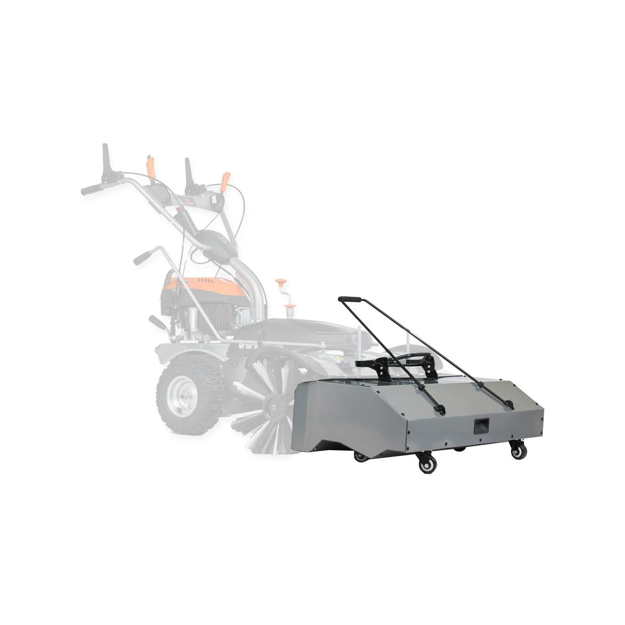 B-WARE FUXTEC Kehrgutsammelbehälter FX-KM1196-KGSB für Kehrmaschine FX-KM1196