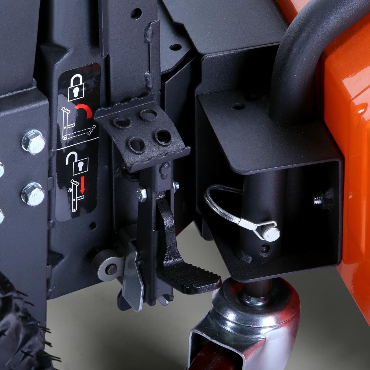 B-WARE FUXTEC Benzin Kehrmaschine FX-KM196