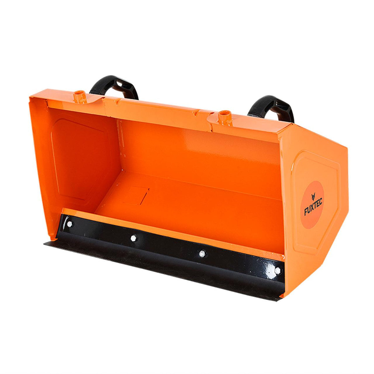 Bild 1 B-WARE FUXTEC Kehrgutsammelbehälter FX-KMB196 für Kehrmaschine FX-KM196