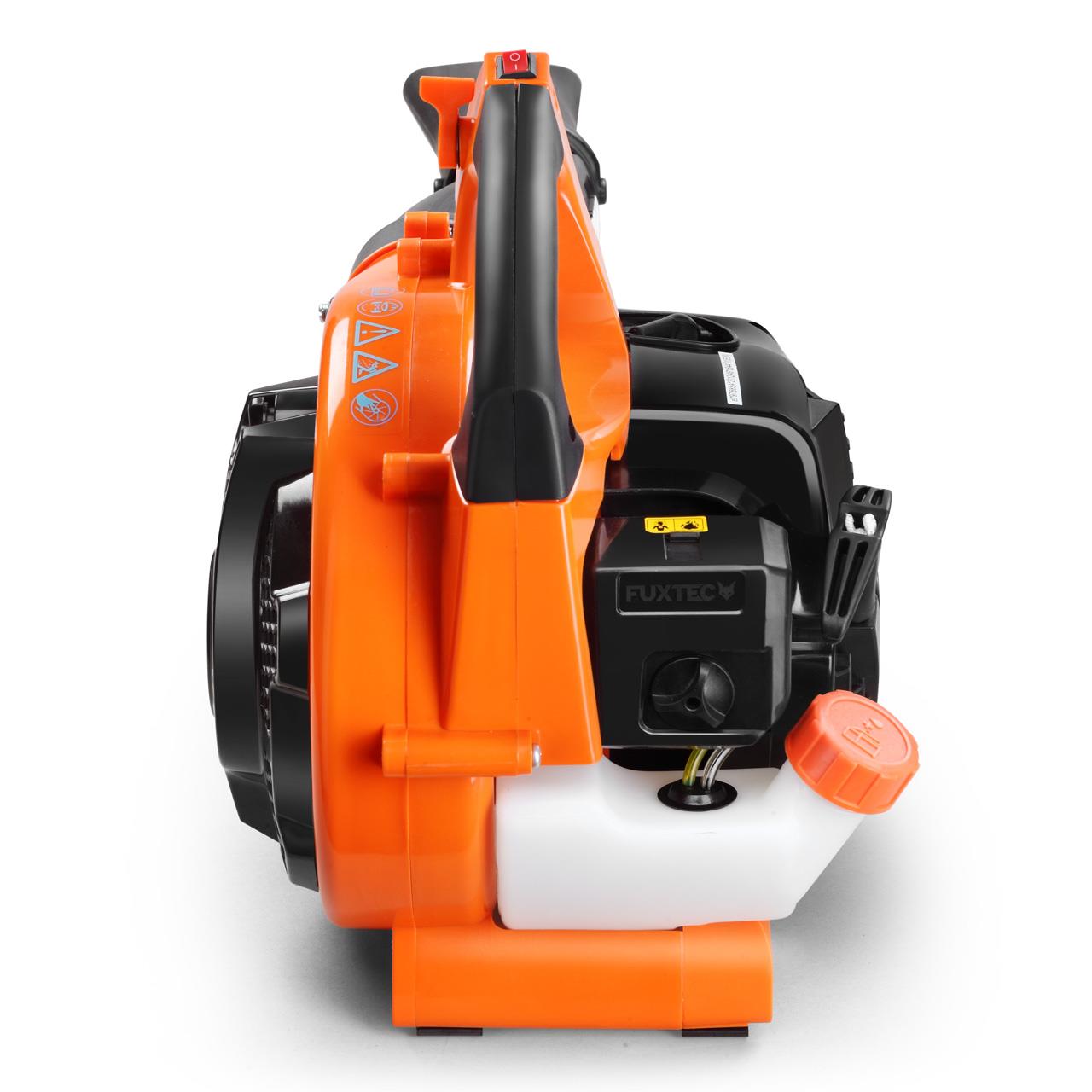 Bild 1 B-WARE FUXTEC FX-LBS126 4in1 Laubsauger, Laubbläser, Laubhäcksler inkl. zwei Blasrohre