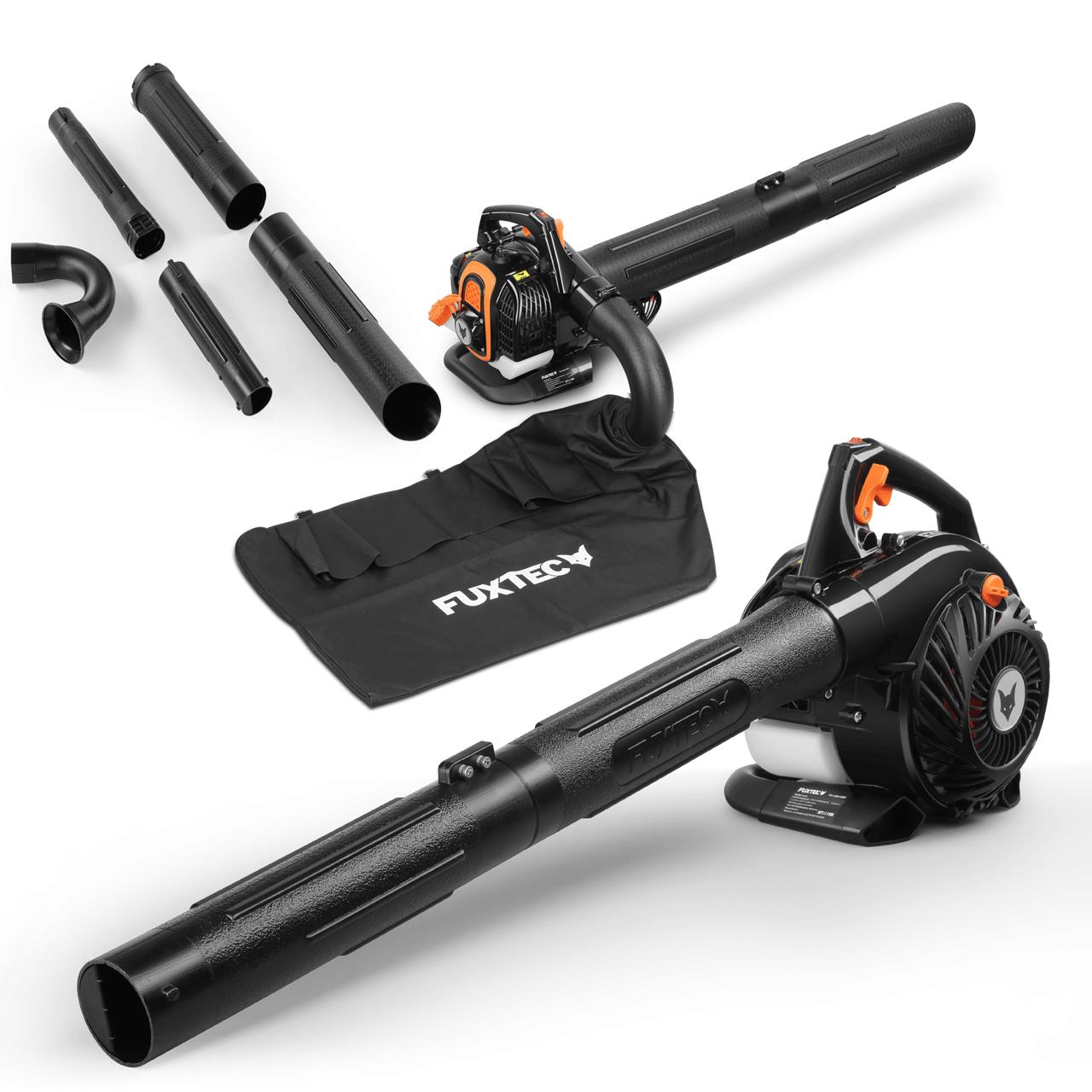 Bild 1 B-WARE FUXTEC FX-LBS126P 3in1 Profi Laubsauger/Laubbläser & Laubhäcksler