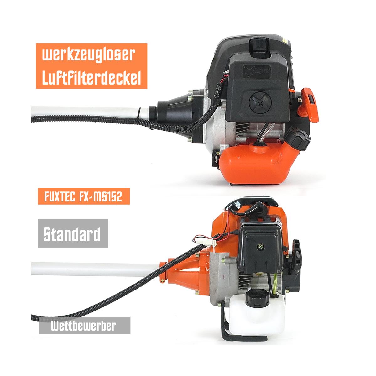 Bild 1 B-WARE FUXTEC FX-MS152 Benzin Motorsense Multitool 2in1