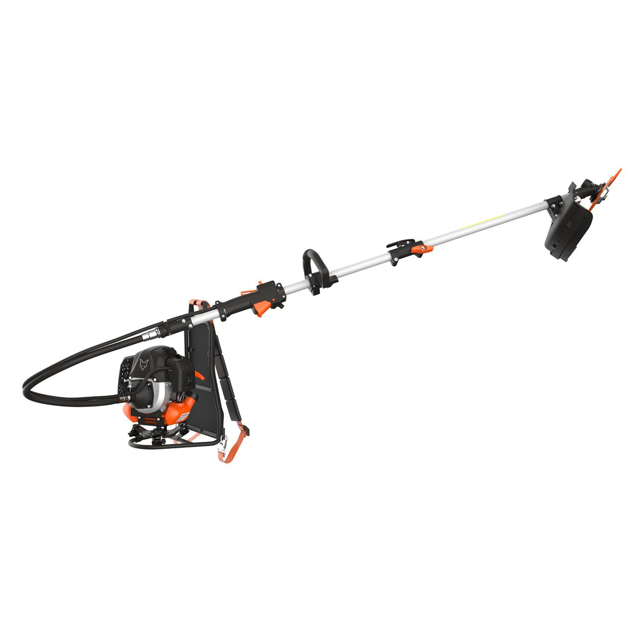 B-WARE FX-MS152T rückentragbare Benzin Motorsense Multitool 2in1