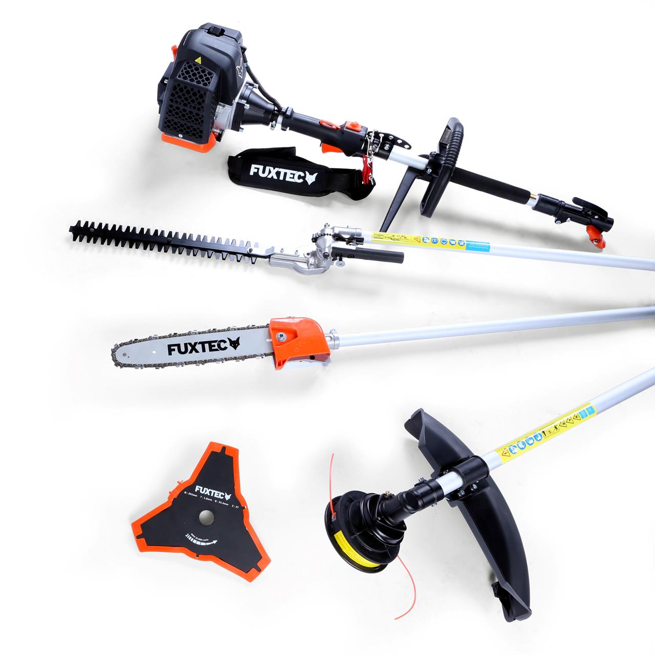 B-WARE FUXTEC FX-MT152 Multitool 4in1 Benzin Motorsense